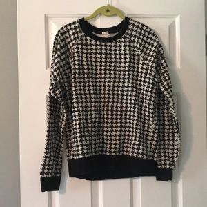 Houndstooth Sweatshirt
